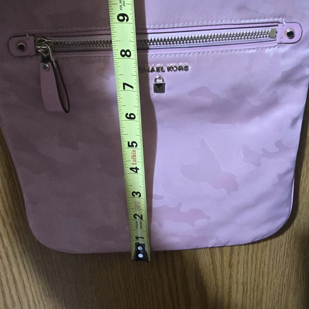 Michael Kors Pink Camouflage Crossbody Bag